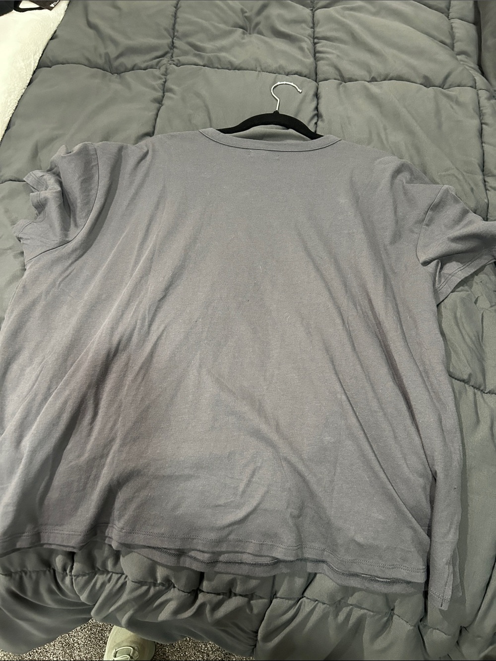 Maurices Charcoal Gray Lace-Up Guitar Graphic Tee - Picture 6 of 11